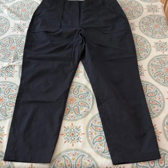 Veronica Beard Ladies Blue Cargo Pants - Picture 1 of 7